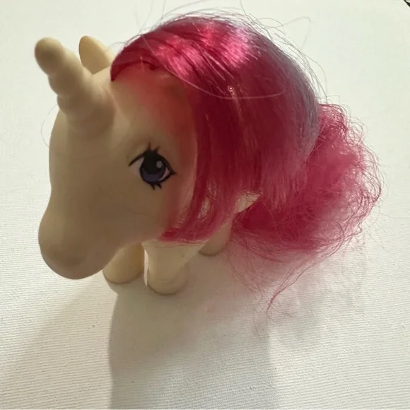 My Little Pony Moondancer Figure G1 Unicorn Glitter Moon Stars 1983 Vtg Hasbro - Picture 3 of 10
